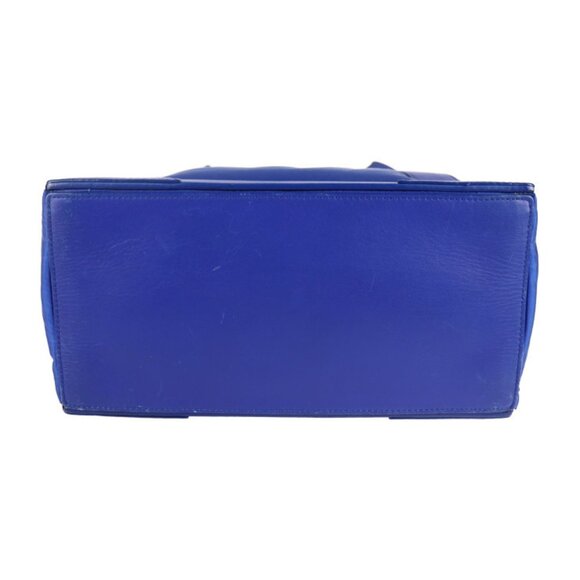 BALENCIAGA Blue Leather Tote Bag - Picture 4 of 9